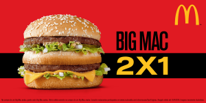 Cupom de Desconto McDonald's - Big Mac 2x1
